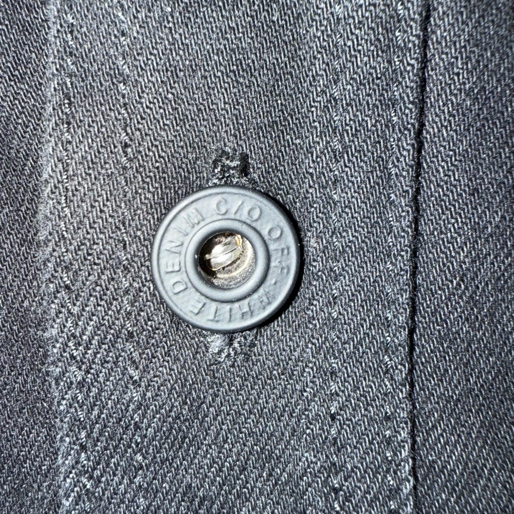 Off-White Black Lightweight Utility Jacket - image 2